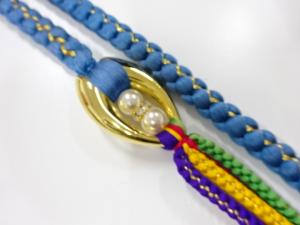 正絹　振袖用　手組帯締め